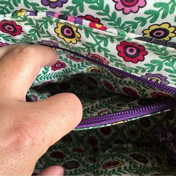 Vera Bradley Julia top handle handbag floral - Picture 9 of 13